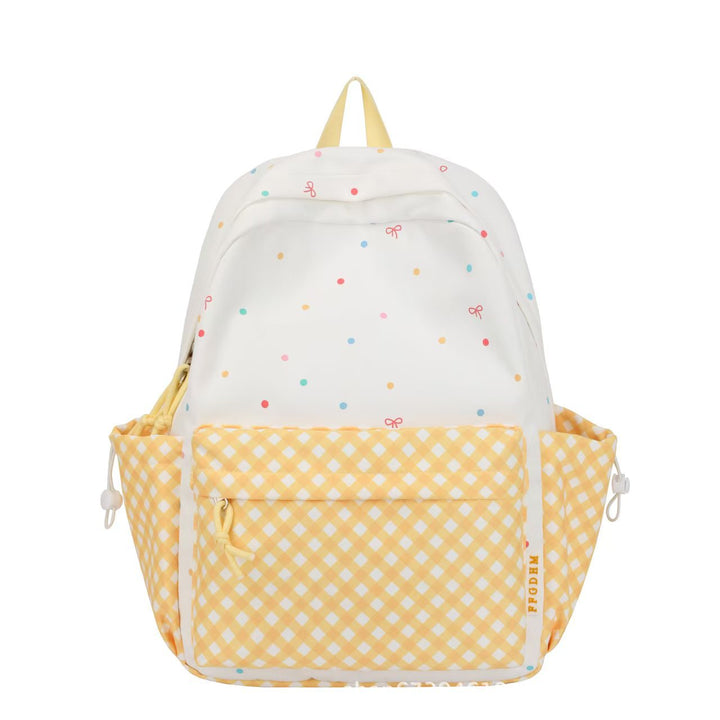 Niedlicher Rucksack im Polka-Dot-Design Skanto