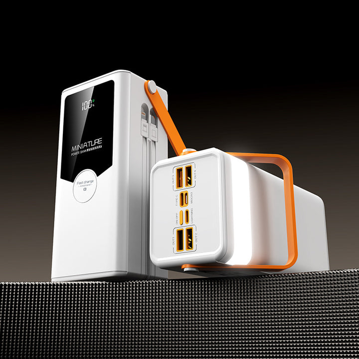 Tragbare Mini-Powerbank mit Schnellladefunktion Skanto