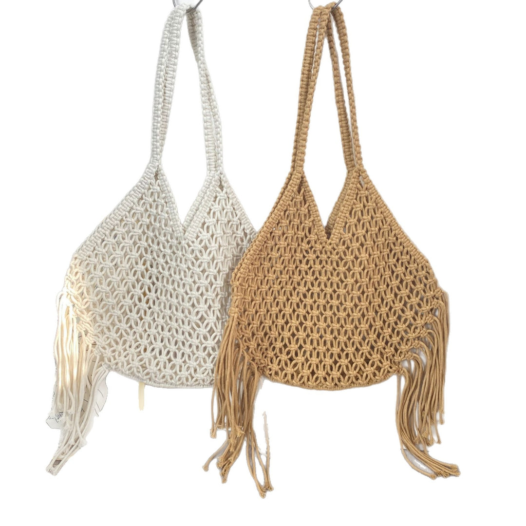 Trendige Makramee-Tasche Skanto