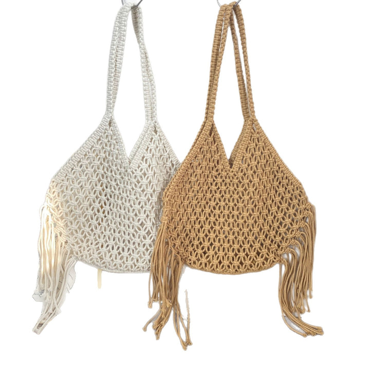 Trendige Makramee-Tasche Skanto
