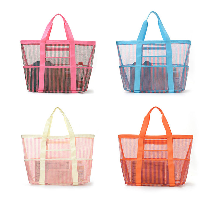 Praktische Mesh-Strandtasche Skanto