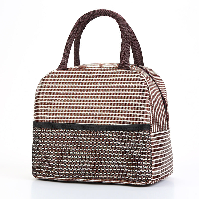 Isolierte Lunchtasche mit stilvollen Streifen Skanto
