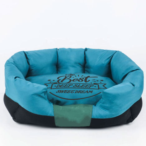 Gemütliches Tiefschlaf-Kissen-Hundebett