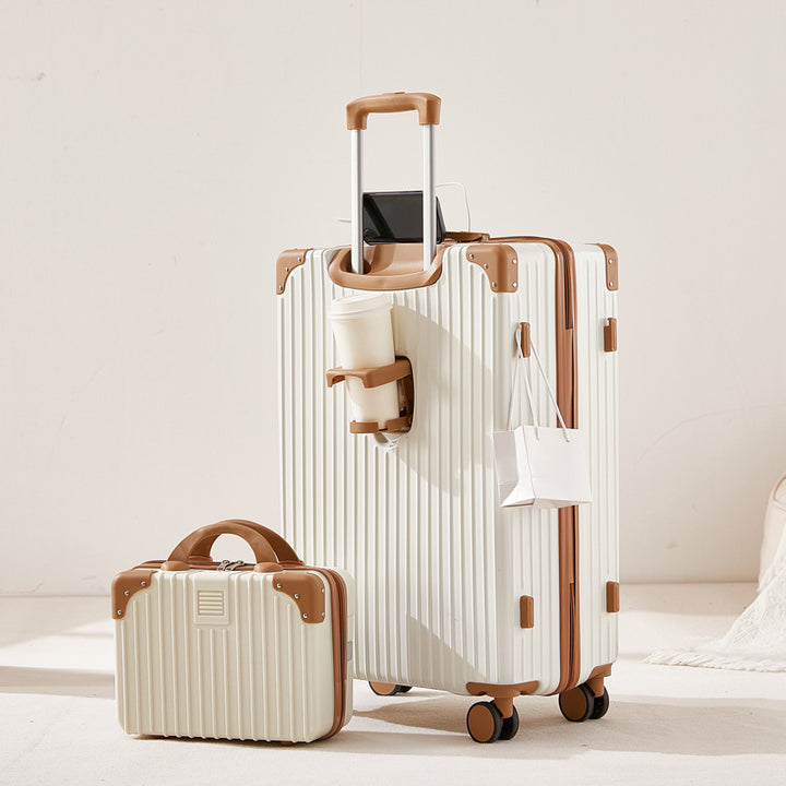 Unisex Stylischer Hartschalen-Spinner-Koffer Skanto