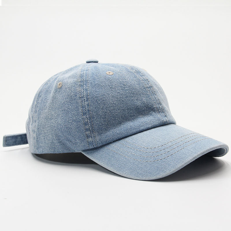 Lässige, verstellbare Damen-Baseballcap aus Denim Skanto