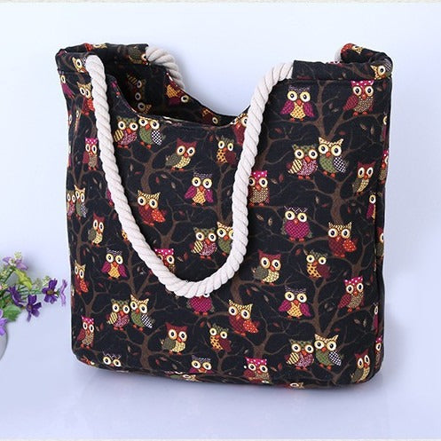 Baumwoll-Strandtasche Skanto