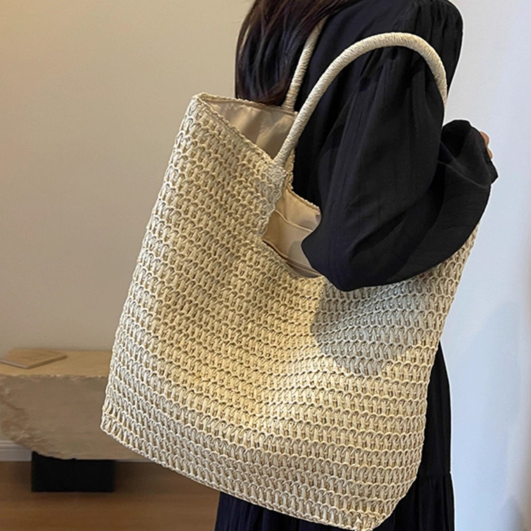 Entspannte Makramee-Strandtasche Skanto