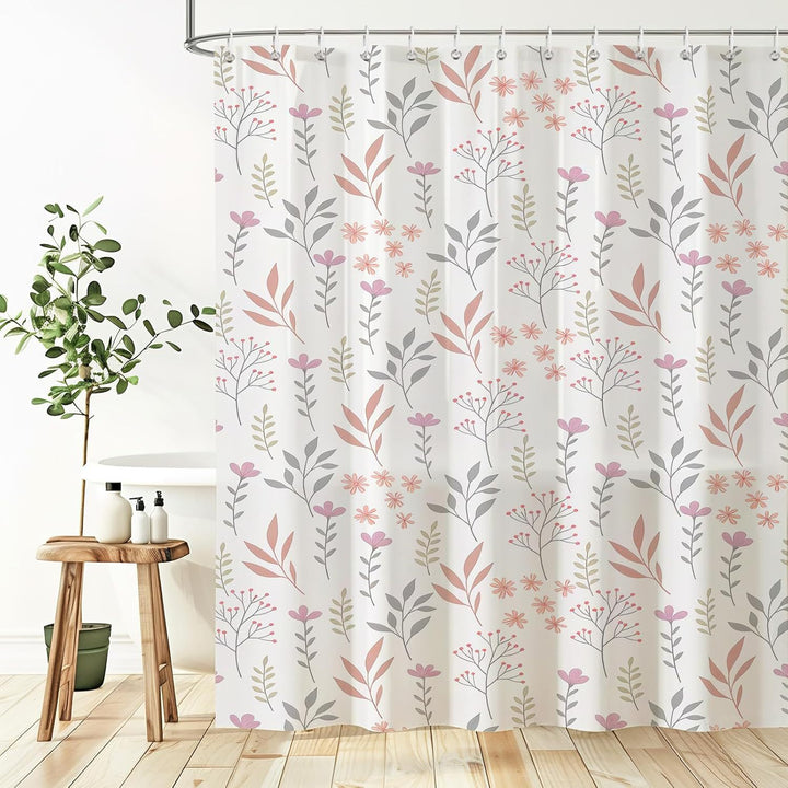 Duschvorhang Skanto mit Blumenmuster