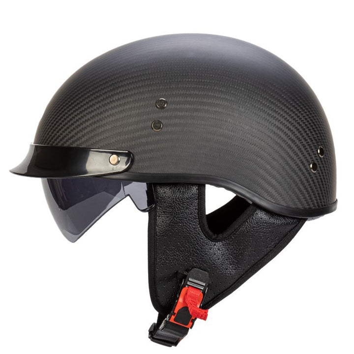Stylischer Grafik-Totenkopf Motorradhelm Skanto