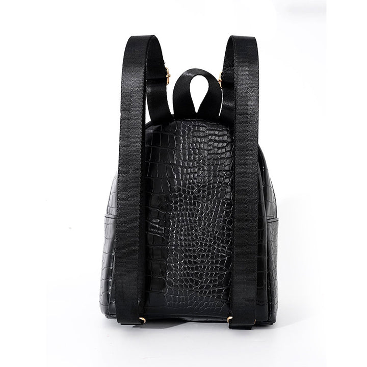 Rucksack im eleganten Krokodil-Look Skanto