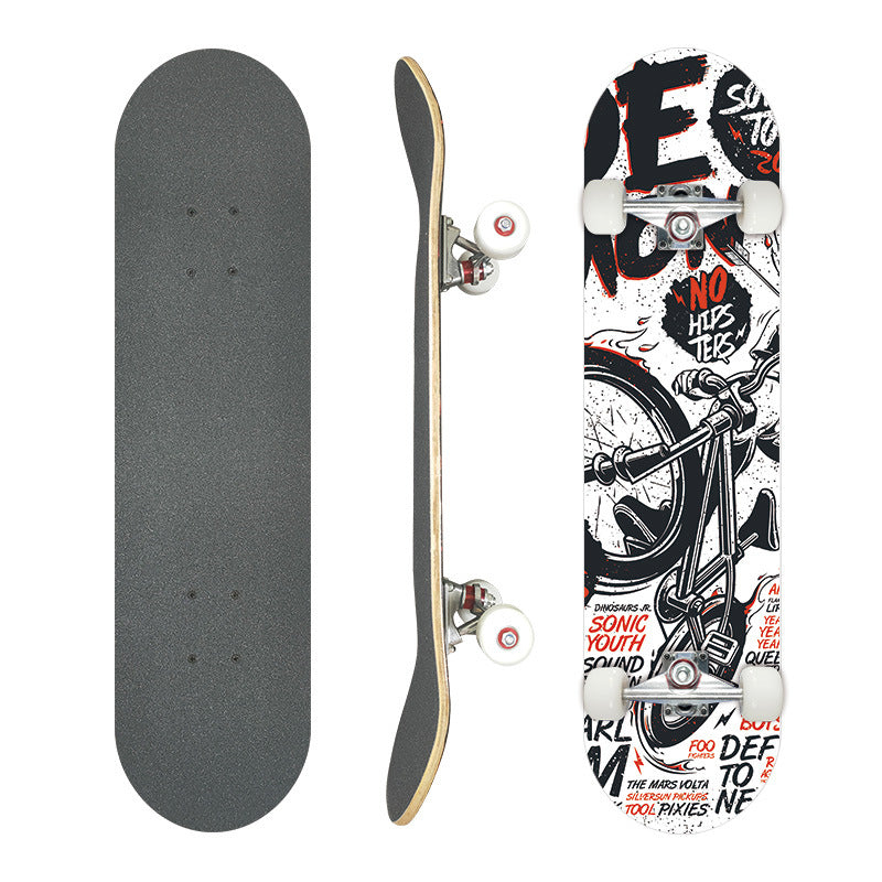 Grafisches Künstlerisches Skateboard Skanto