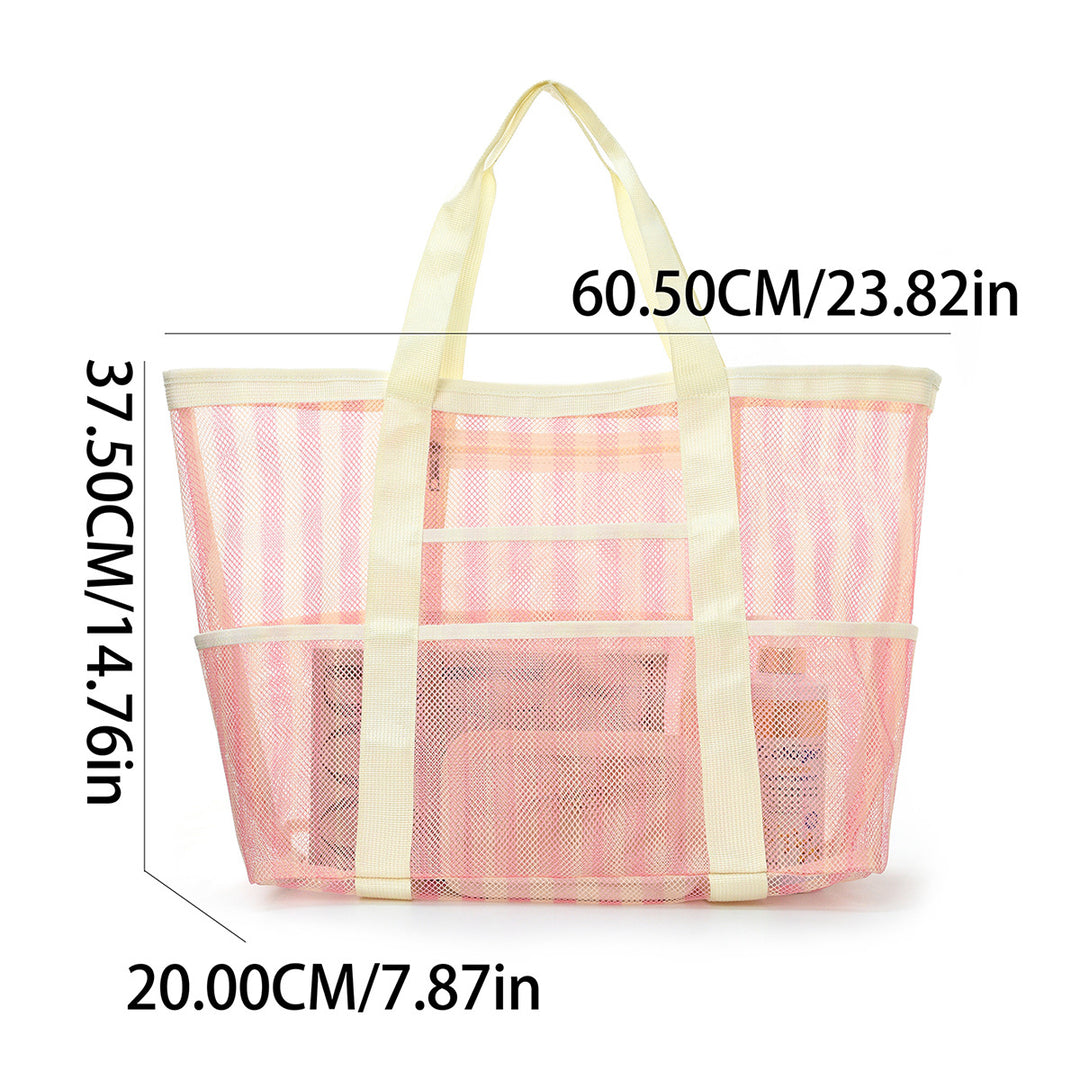 Praktische Mesh-Strandtasche Skanto