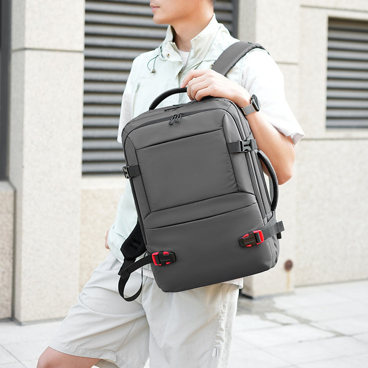 Multifunktionaler Laptop-Rucksack mit wasserabweisendem Design und ergonomischen Gurten Skanto
