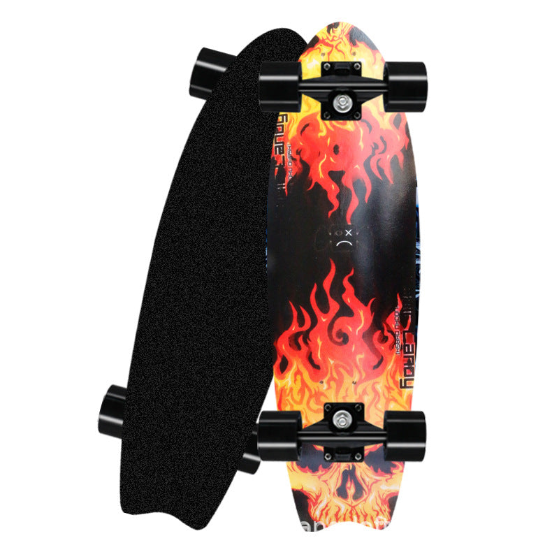 Surf-inspiriertes Mini-Cruiser-Skateboard Skanto
