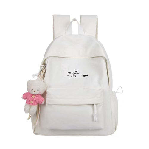 Lässiger Plüsch-Charakter-Rucksack Skanto