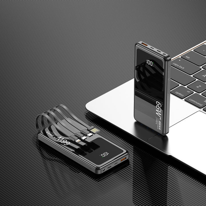 Multifunktionale Powerbank mit Schnellladefunktion Skanto