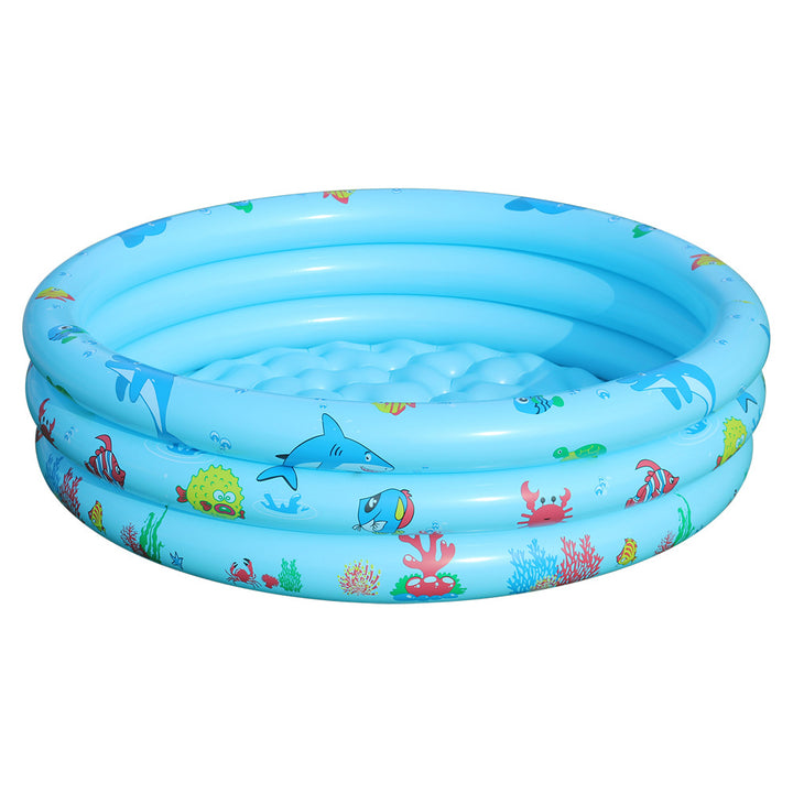 Aufblasbarer Kinderpool mit maritimem Design Skanto