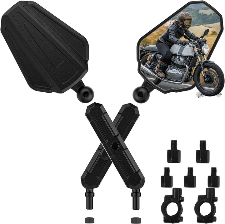Verstellbare Sport-Motorradspiegel Skanto