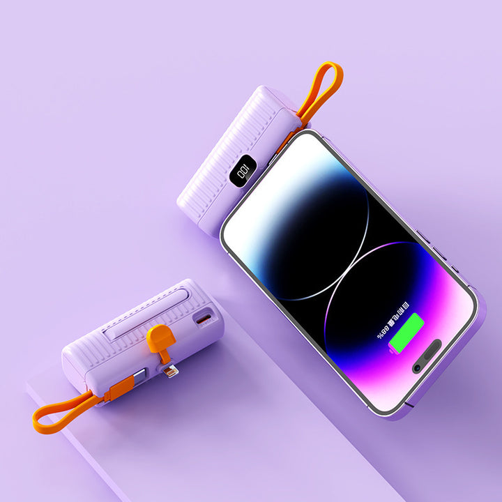 Leistungsstarke Powerbank mit Digitalanzeige und innovativem Design Skanto