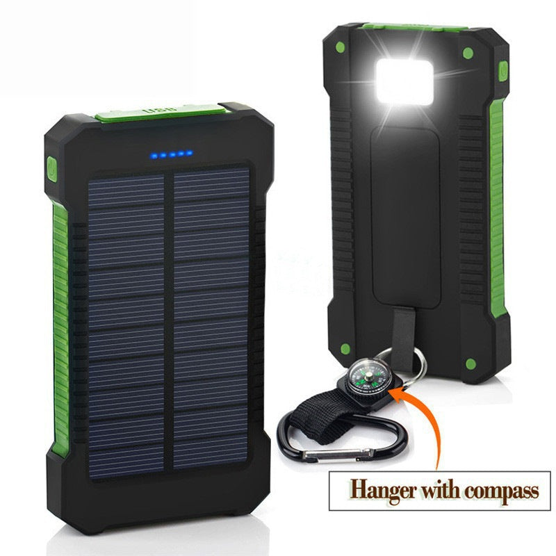 Solar-Powerbank mit robustem Gehäuse und smarter Ladefunktion Skanto