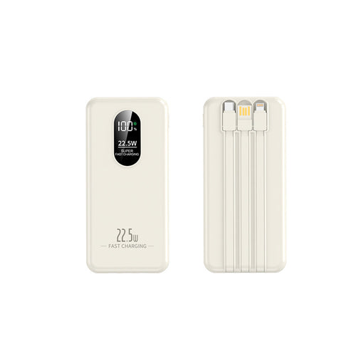 Tragbare Powerbank mit intelligenter Schnellladefunktion und digitaler Kapazitätsanzeige Skanto