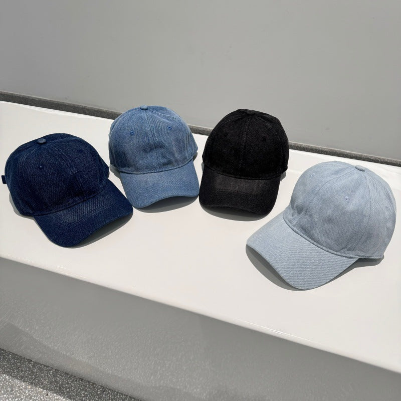 Klassische verstellbare Denim-Baseball-Cap für Damen Skanto