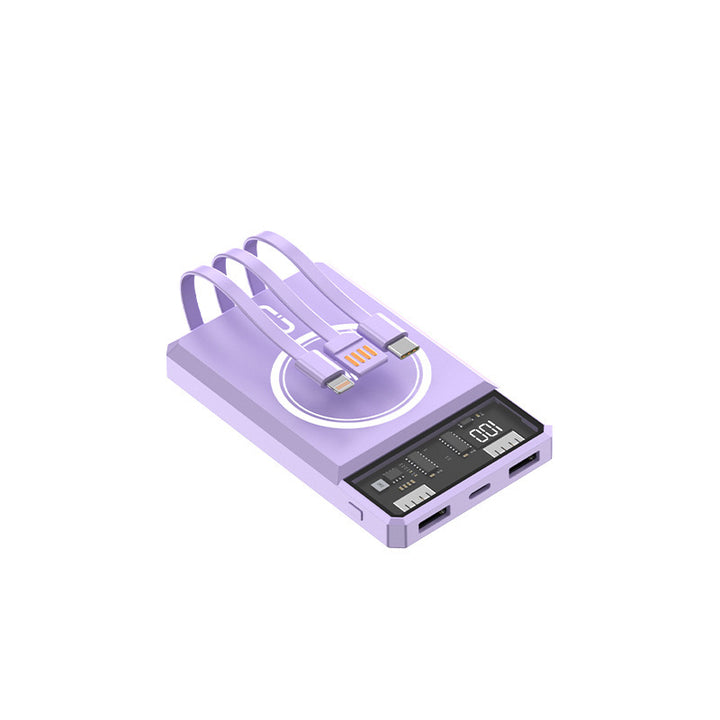 Powerbank mit integriertem Licht und Schnellladefunktion Skanto