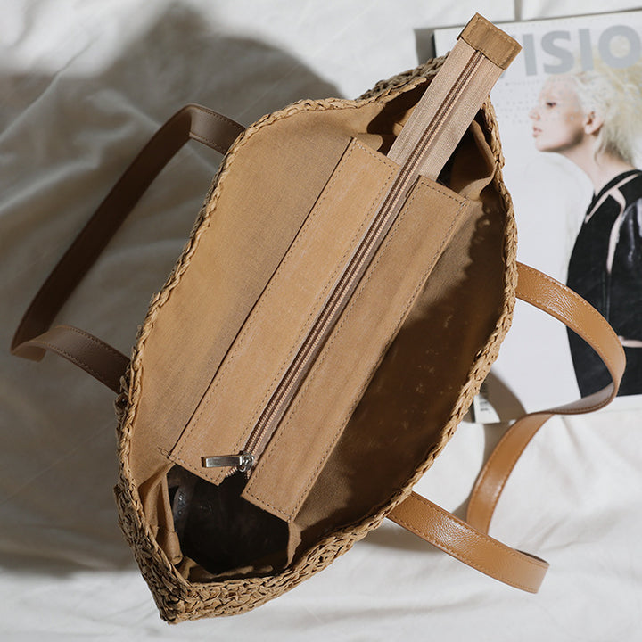 Handgemachte Strohtasche Skanto