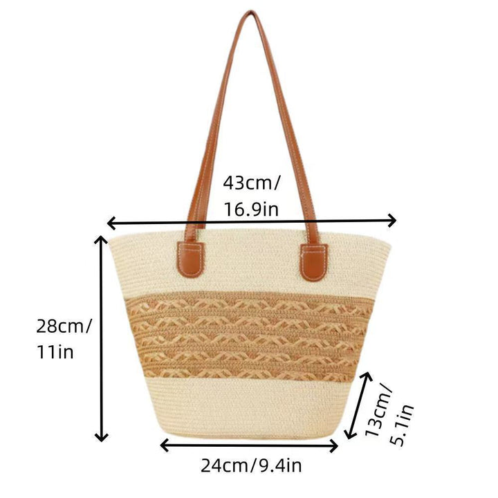 Elegante Strohtasche Skanto