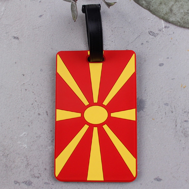 Kofferanhänger mit patriotischem Design Skanto