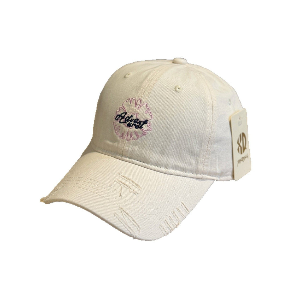 Unisex Bestickte Baseballkappe mit Blumenmuster Skanto
