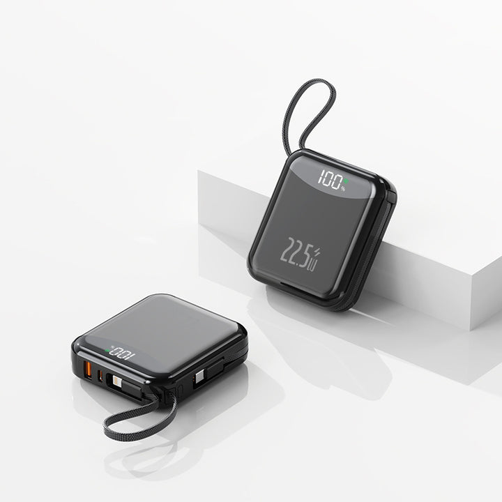 Hochleistungs-Powerbank mit digitaler Ladeanzeige und kompaktem Design Skanto