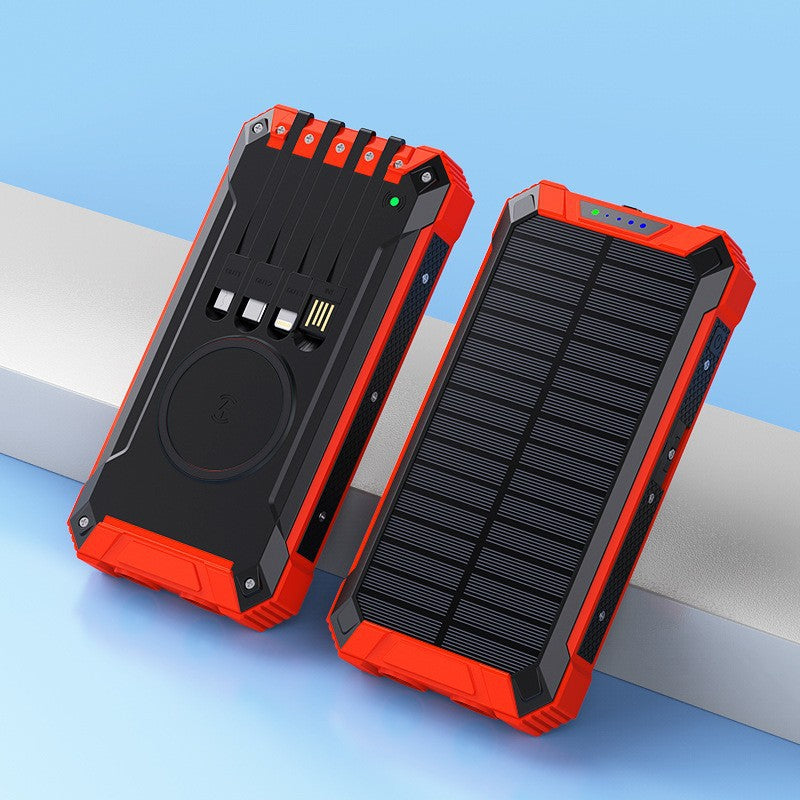 Tragbare Solar-Powerbank Skanto