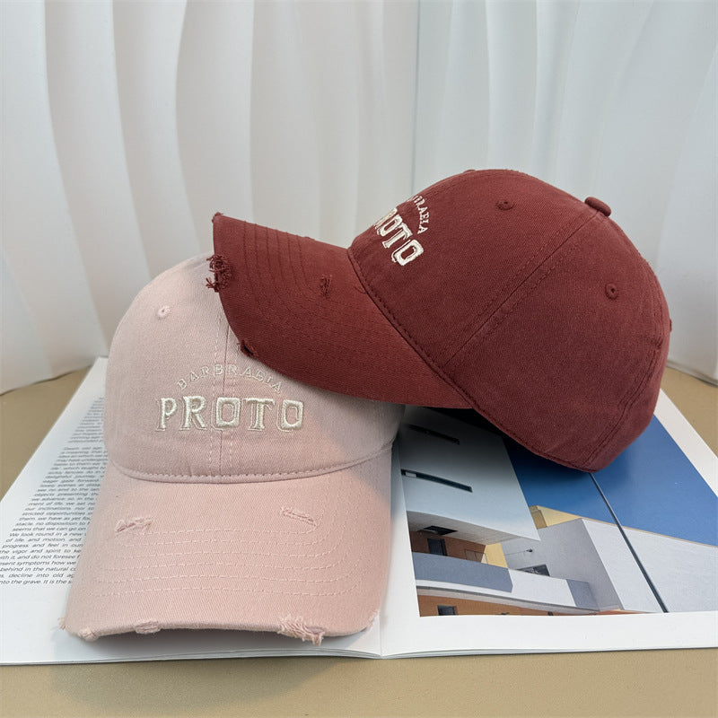 Vintage-inspirierte Distressed Baseballkappe für Herren Skanto