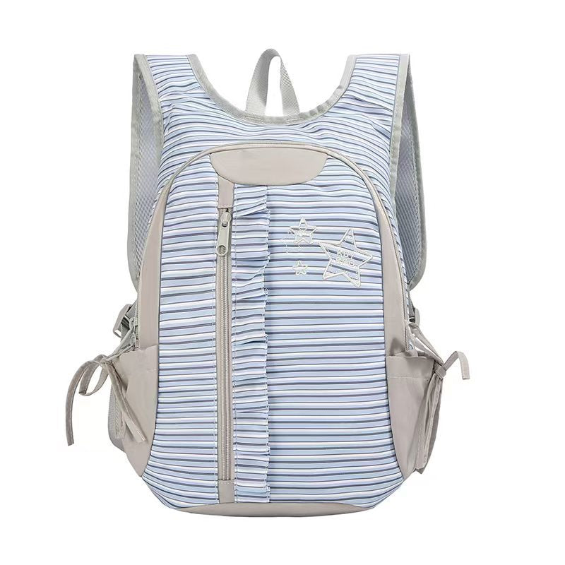 Rucksack mit Rüschen-Design und vielen Fächern Skanto