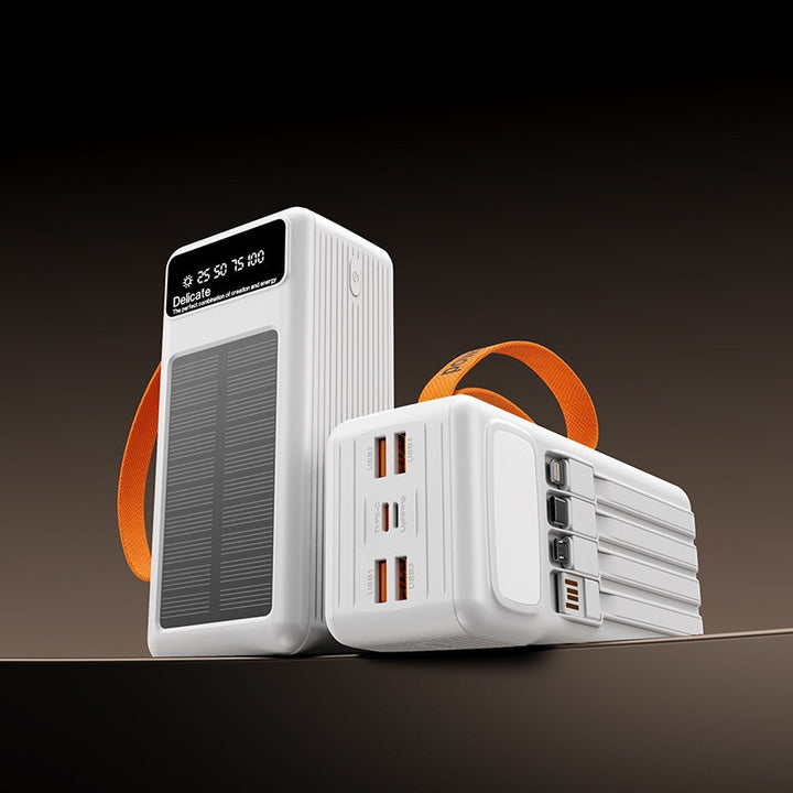 Tragbare Solar-Powerbank mit smarter Ladetechnologie und Digitalanzeige Skanto