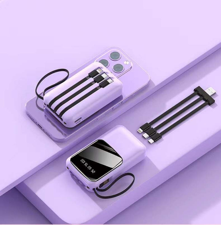 Tragbare Powerbank mit mehreren Anschlüssen Skanto