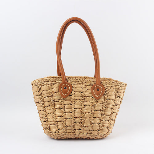 Geflochtene Strohtasche Skanto