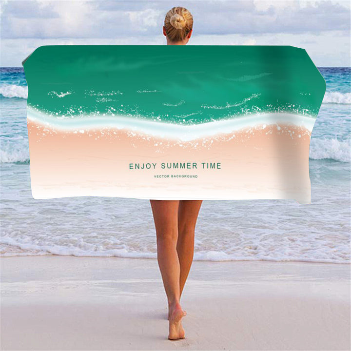 Strandtuch mit einzigartigem grafischem Muster Skanto