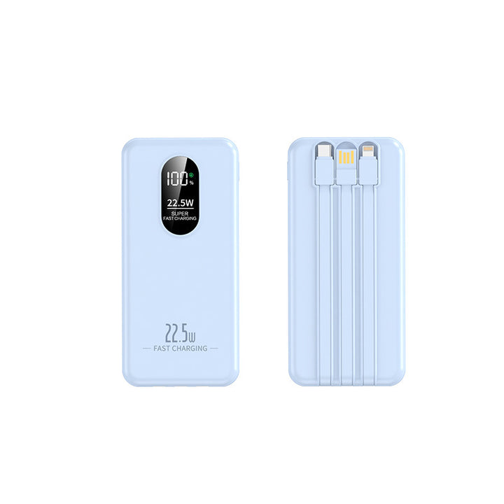 Tragbare Powerbank mit intelligenter Schnellladefunktion und digitaler Kapazitätsanzeige Skanto