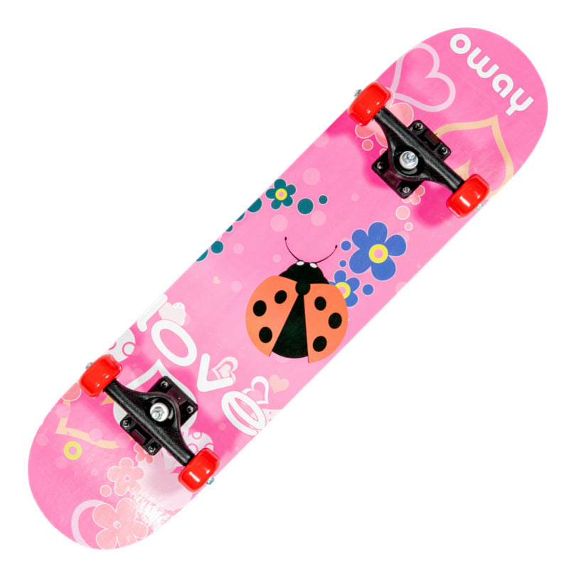 Skateboard mit Drachengrafik Skanto