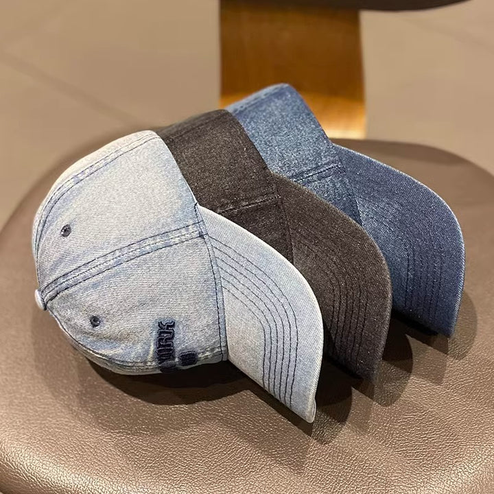 Damen Jeans-Baseballkappe im Vintage-Stil Skanto