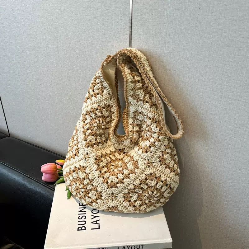 Handgeknüpfte Umhängetaschen mit einzigartigem Blumendesign Skanto