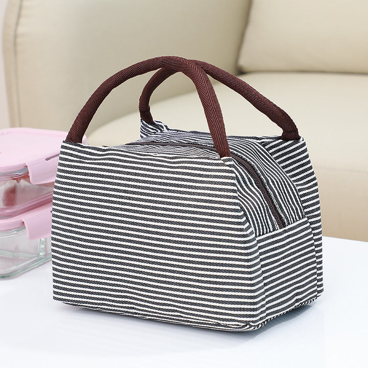 Isolierte Lunchtasche mit stilvollen Streifen Skanto