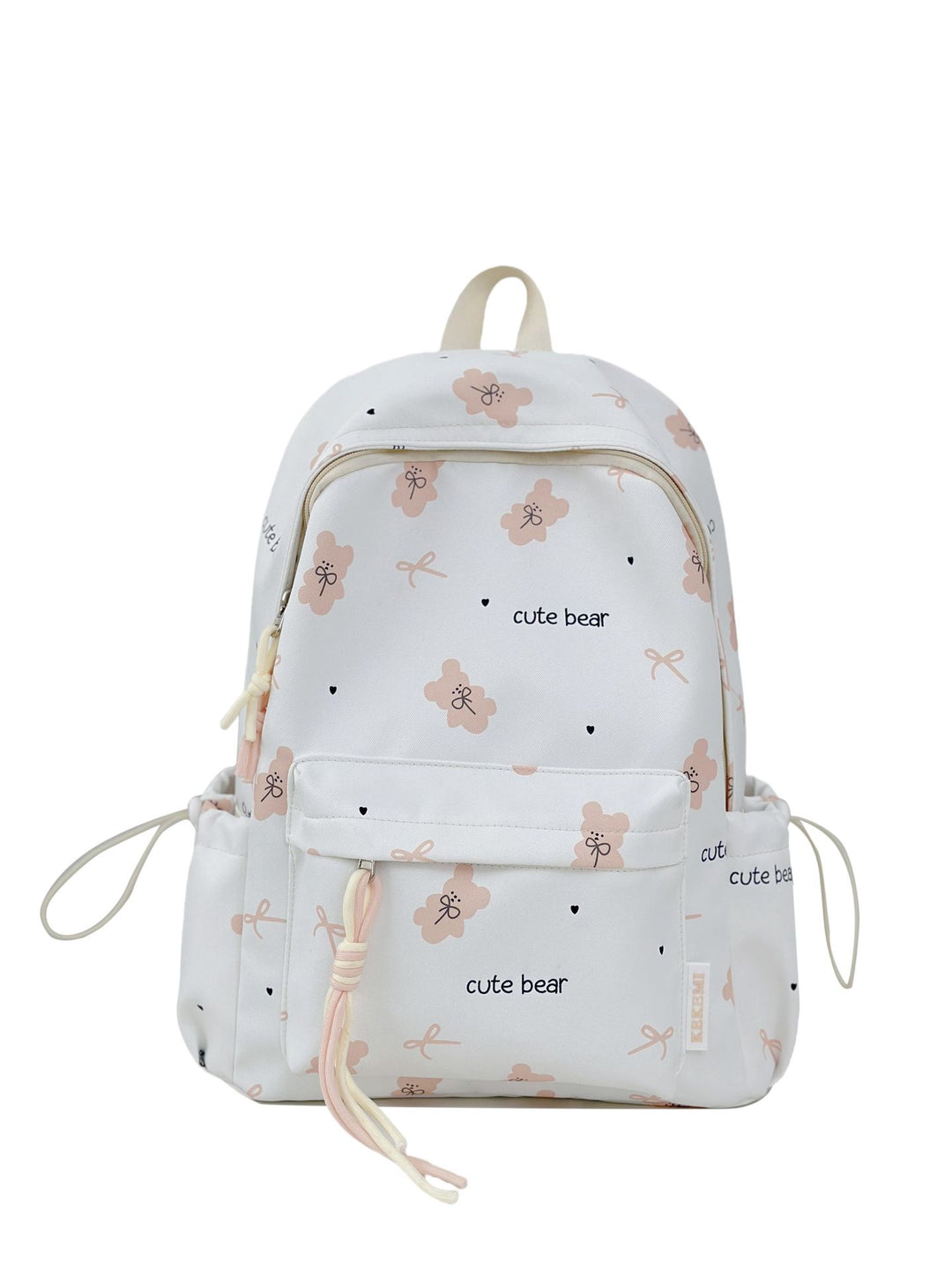 Niedlicher Schulrucksack mit Charakter-Print