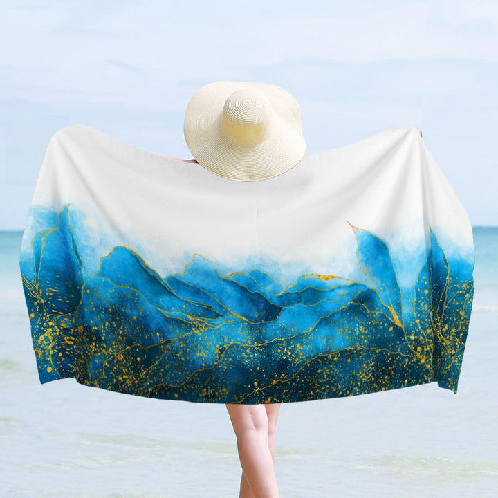 Strandtuch mit maritimem Design Skanto