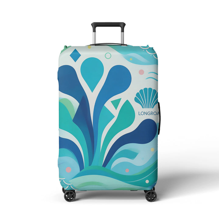 Damen Kofferhülle mit modernem Grafikdesign Skanto
