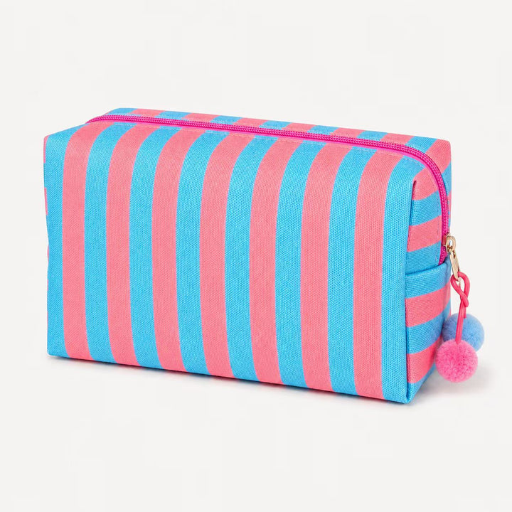 Kosmetiktasche mit bunten Streifen Skanto