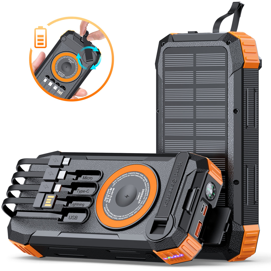 Solar-Powerbank mit Hochgeschwindigkeitsladung Skanto
