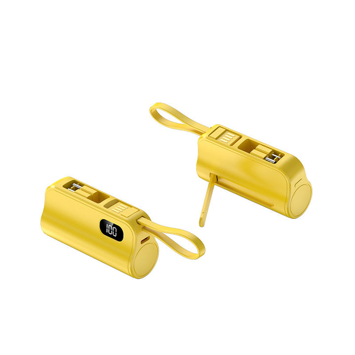 Tragbare Mini-Powerbank mit Digitalanzeige Skanto